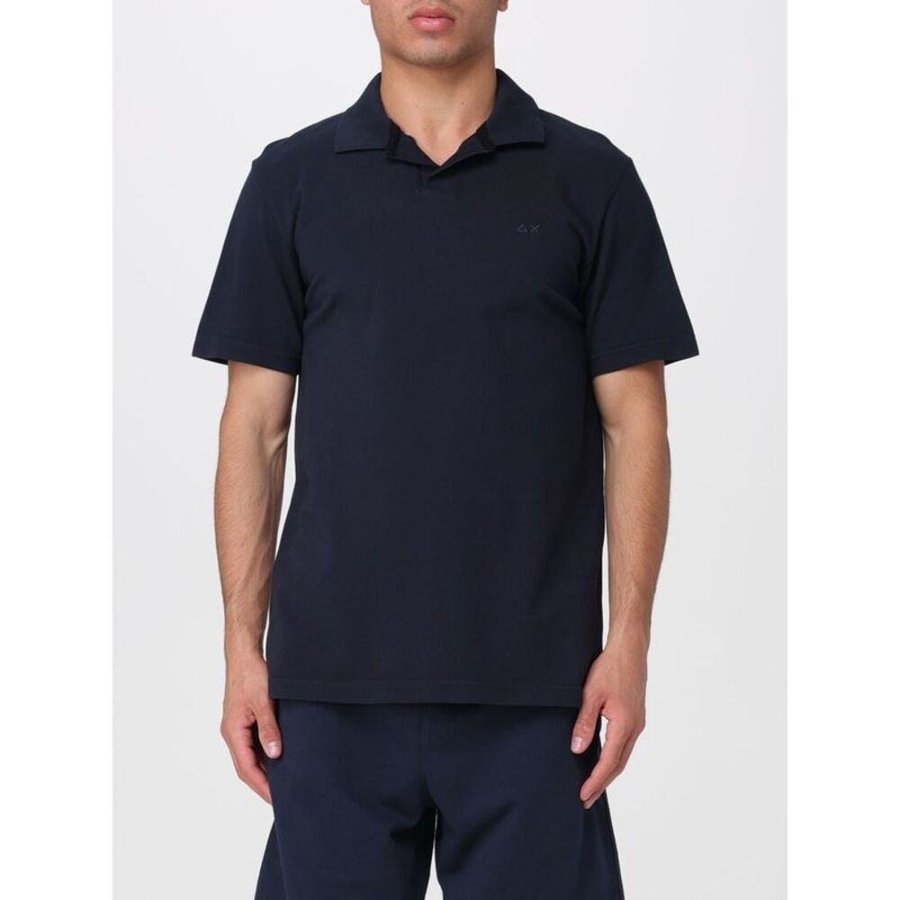 Sun68 Polo Shirt Men Blue